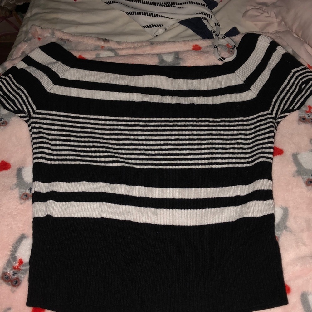 Stripped crop top